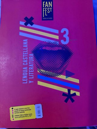 Lengua castellana y literatura 3 Secundaria