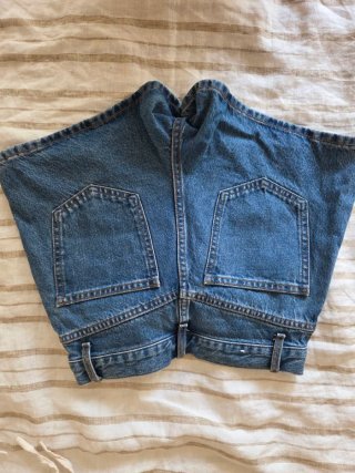 Pantalones cortos vaqueros Mango