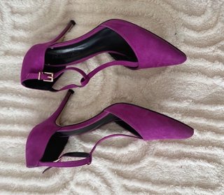 Zapatos de tacón morados Colourfultte