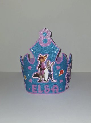 Corona de cumpleaños, Zootropolis.