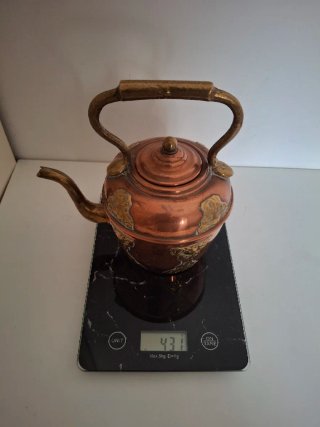 Tetera Vintage Cobre y Latón