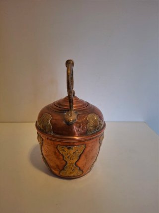 Tetera Vintage Cobre y Latón