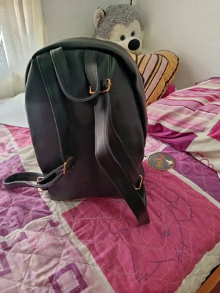 MOCHILA HARRY POTTER Negra y Dorada