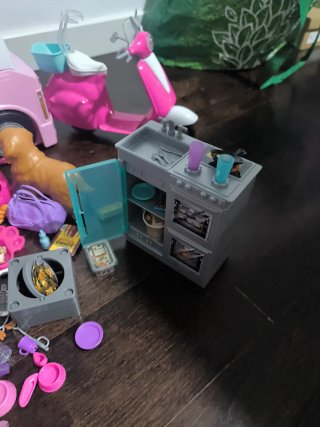 Autocaravana Barbie con Accesorios