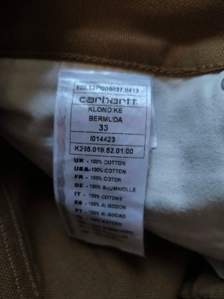 Shorts Carhartt Marrones