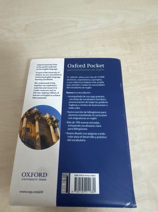 Diccionario Oxford Pocket para estudiantes de i...