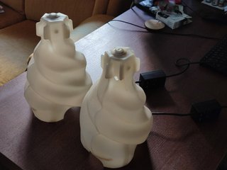 2 lámparas de sobremesa (segunda mano)