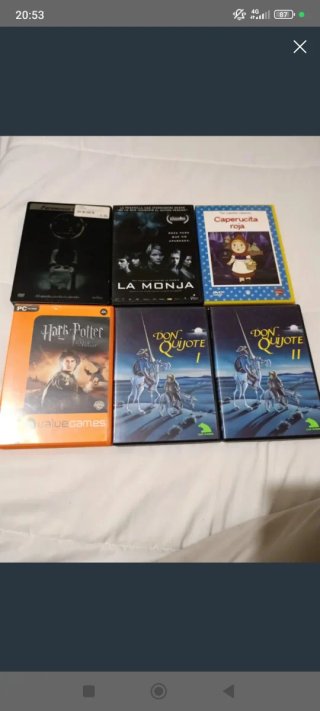 Lote 19 Películas DVD Infantiles y Familia