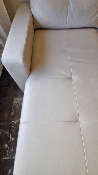 Sofá cama chaise longue beige