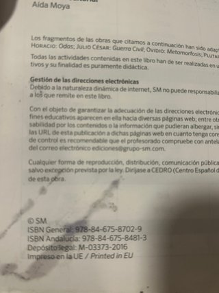 Latín, 4 ESO