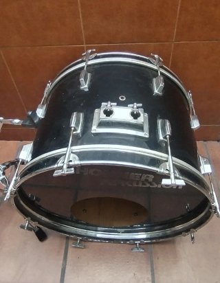 Batería Acústica HOHNER Negra modelo antiguo