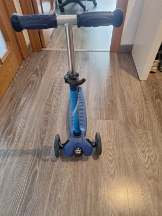 Patinete infantil 3 ruedas azul