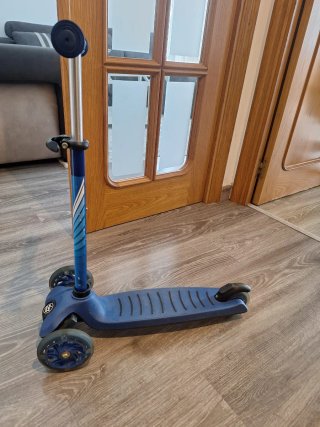Patinete infantil 3 ruedas azul