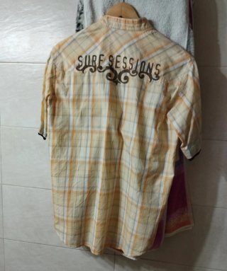 Camisa de cuadros hombre