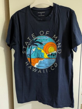 Lote 5 Camisetas Manga Corta Primark Talla M