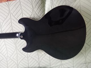 Guitarra Harley Benton HB-35 BK Zurda (zurdos)