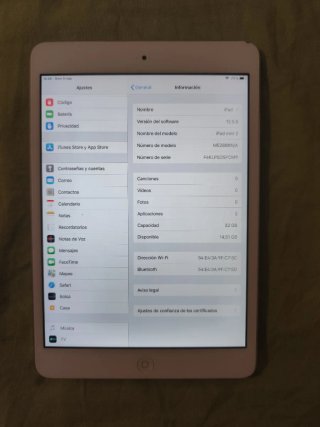 iPad Mini 2 32GB Plata