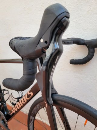 Bicicleta carretera carbono 11v Talla L