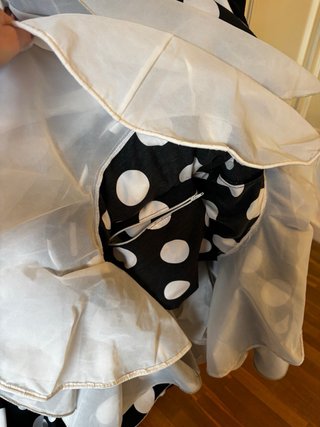 Conjunto Flamenca de Falda y Blusa Lunares