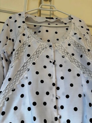 Conjunto Flamenca de Falda y Blusa Lunares