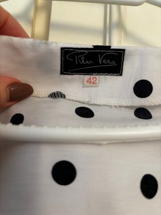 Conjunto Flamenca de Falda y Blusa Lunares