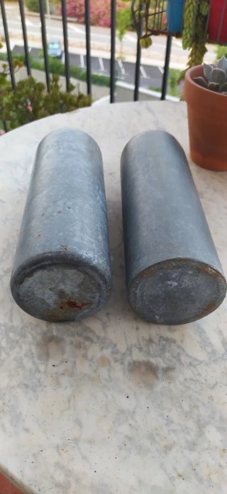 2 Vecchie Bottiglie per Acqua Calda