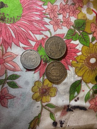 Colección de monedas variadas