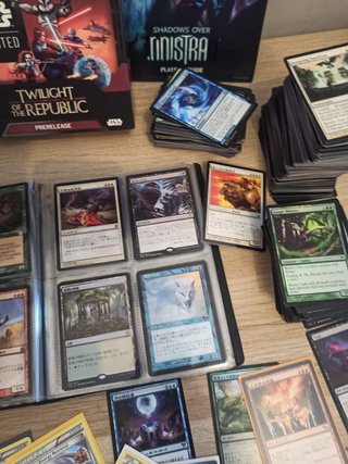 Collezione Carte Pokemon Magic + Box Star Wars tcg