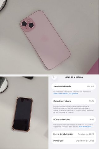 iPhone 15 128GB Rosa
