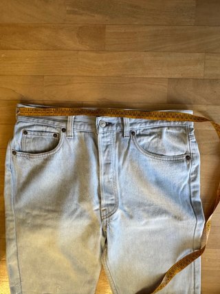 Shorts Levi's Denim Azzurri size W 34 made USA