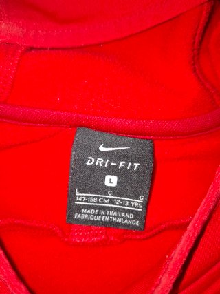 Sudadera Nike Niño Talla L Roja