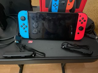 Nintendo Switch OLED Azul/Rojo + microSD 128gb
