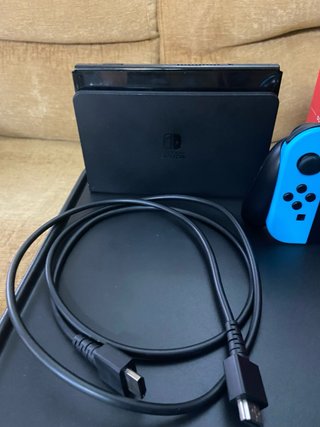 Nintendo Switch OLED Azul/Rojo + microSD 128gb