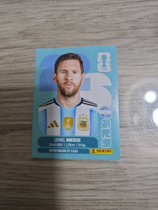 Cromo Messi Inter Miami CF