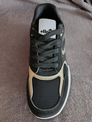 Deportivas Ellesse Negras y Doradas Talla 40