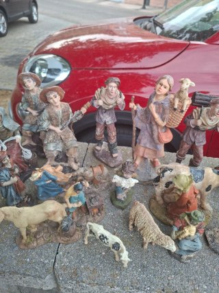 Figuras Belén antiguas