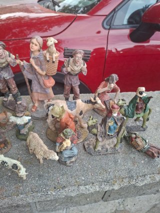 Figuras Belén antiguas