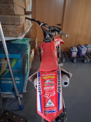 Honda Motocross 15 Roja y Blanca