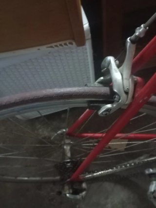 Bicicleta Carretera Fausto Coppi Roja
