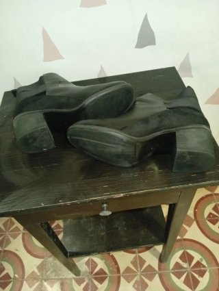 Botines Bershka Negros