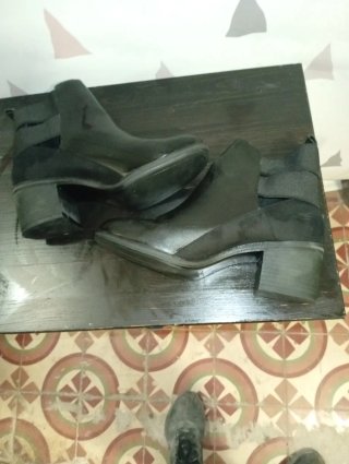 Botines Bershka Negros