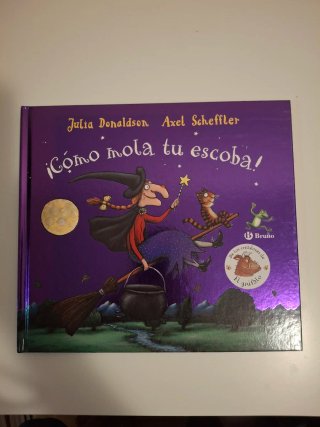 Libro infantil " Cómo mola tu escoba "