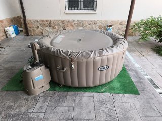 Spa Intex jacuzzi Beige/Bianco