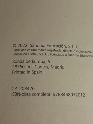 Lengua castellana, 3 Primaria