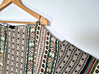 Vestido Suite Blanco L hombros descubiertos
