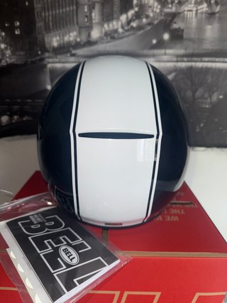 Casco Bell TX 501 rally M blanco negro Moto Nuevo