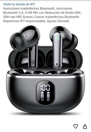 Auriculares Bluetooth A3 True Wireless