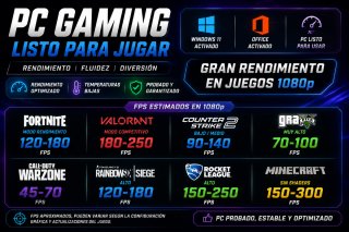 PC Gaming OFERTA! I5 Y GTX 1060 6GB
