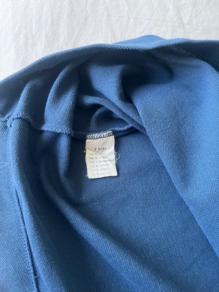Polo Lacoste manga corta Azul Petróleo Talla 5 L