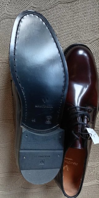 Zapatos de vestir Martinelli burdeos talla 44